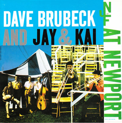 Dave Brubeck and Jai & Kai at Newport  - Album cover